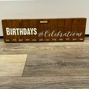 Birthdays and Celebrations Decorative Wall Hanging